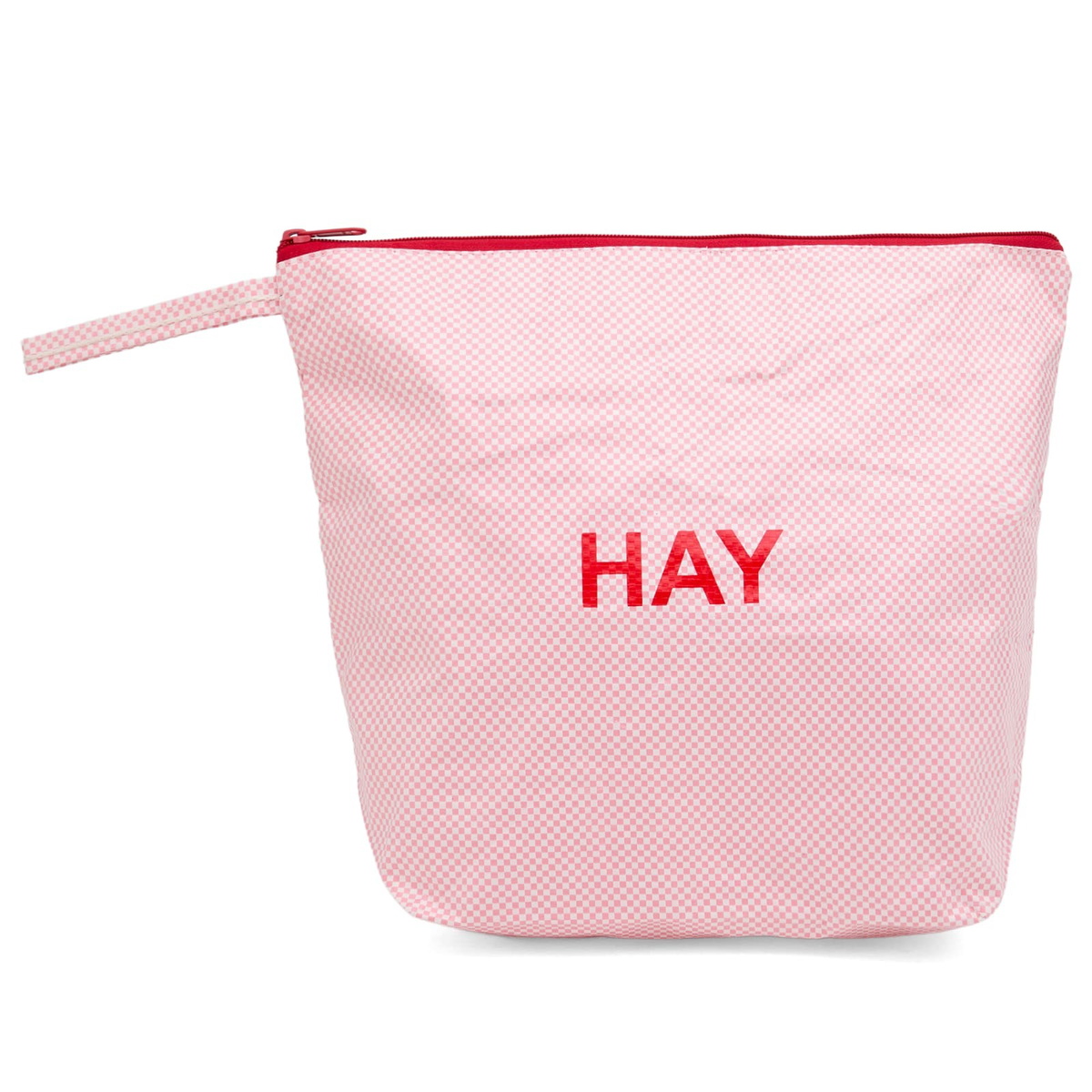 HAY Candy Mono Wash Bag - Wash Set of 3 in Light Pink 