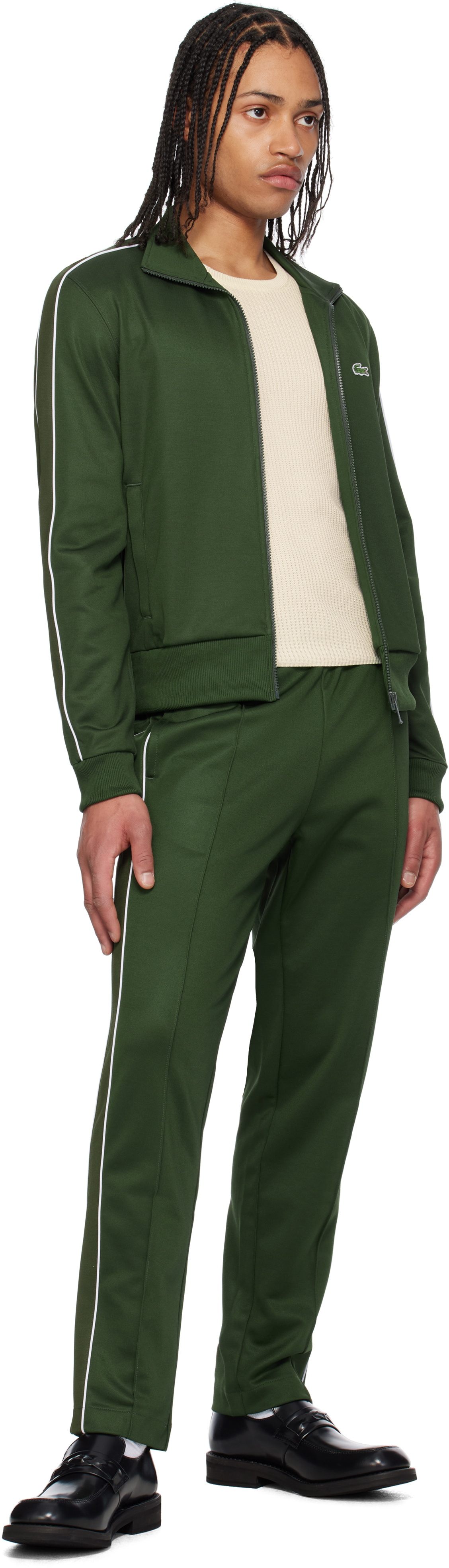 Lacoste Green Paris Piqué Sweatpants