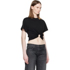 Rabanne Black Piercing T-shirt