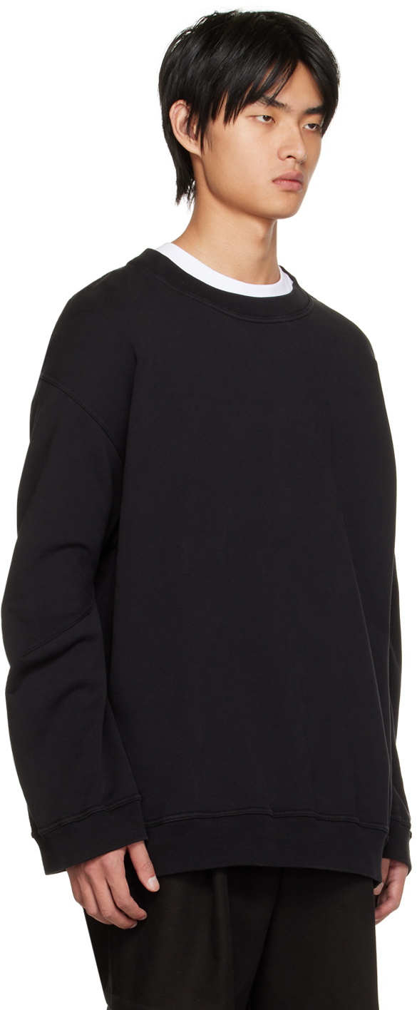 Marina Yee Black Oversized Sweatshirt
