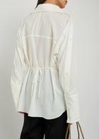 Issey Miyake Odd 2 Cotton Shirt White