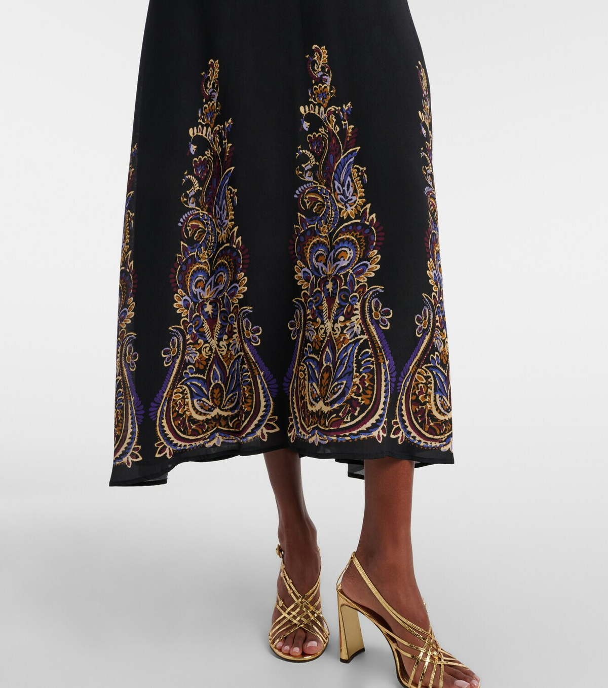Etro Paisley midi dress