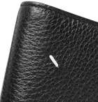 Maison Margiela - Full-Grain Leather Billfold Wallet - Black