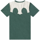 Maison Margiela Men's Western Logo T-Shirt in Green