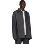 Jil Sanderand Blue Denim Standard Shirt