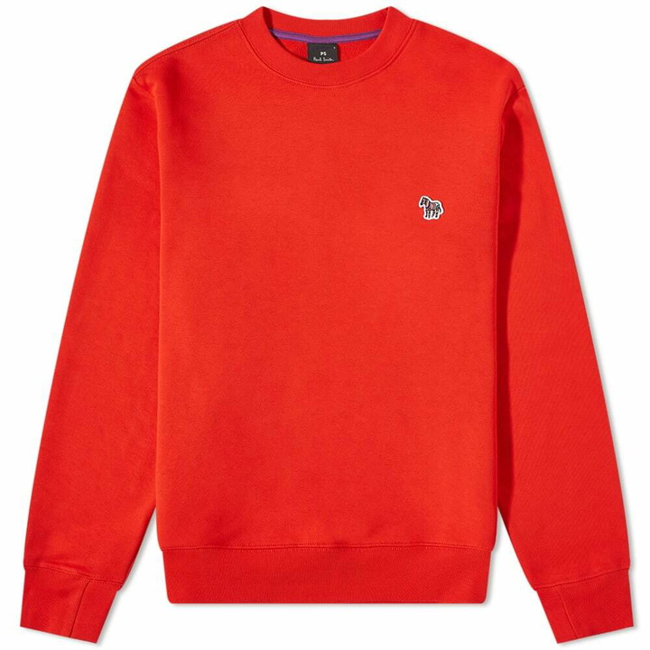 Photo: Paul Smith Men's Zebra Crew Sweat in Red