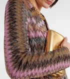 Missoni Zig Zag lamé blazer