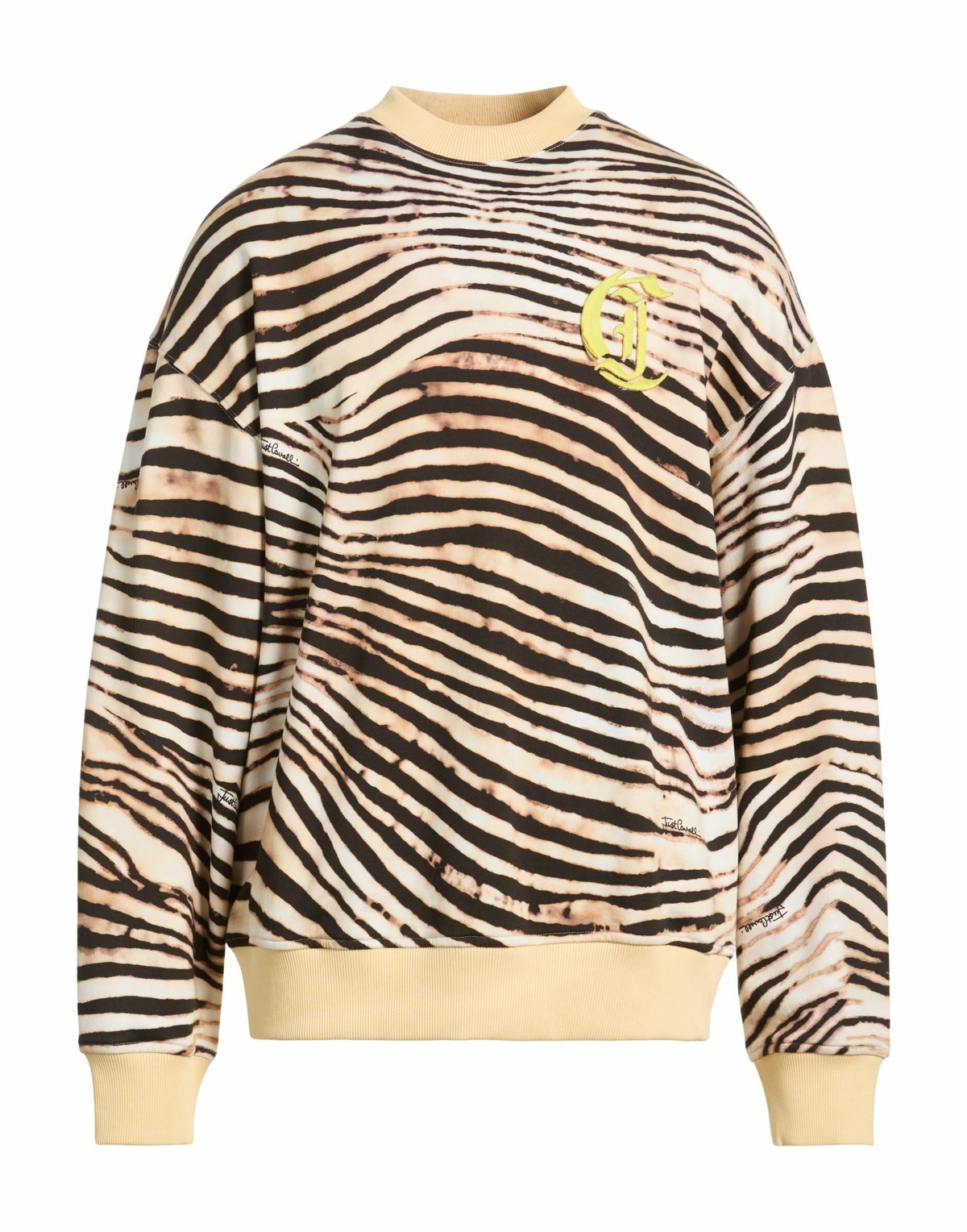 Just Cavalli Mens Sweatshirt in Beige