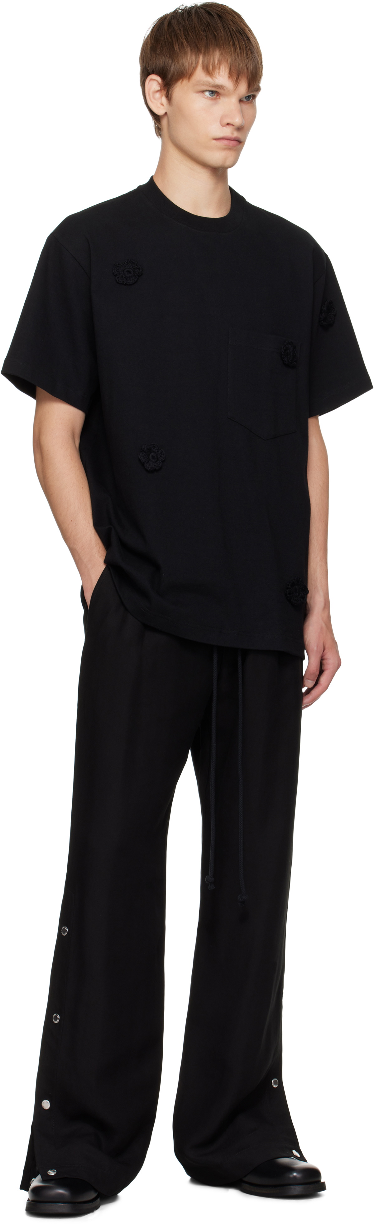 Song for the Mute Black Daisy Standard T-shirt