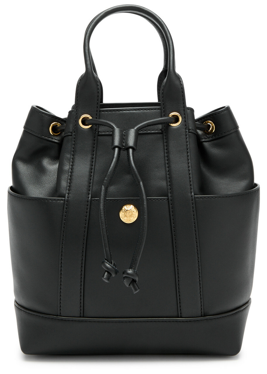 Veronica Beard Goody Leather Bucket bag - Black - One Size