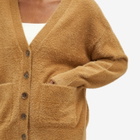 Good American Women's Plush Oversized Cardigan in Warm Caramel