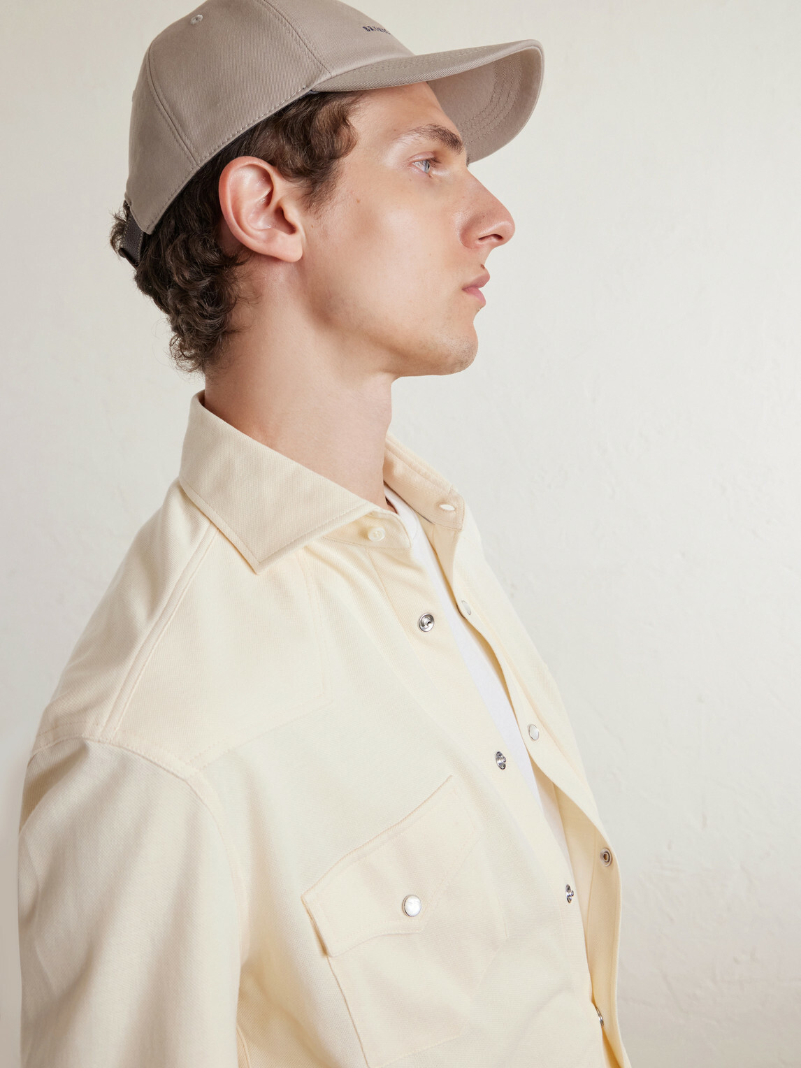 Brunello Cucinelli - Logo-Embroidered Leather-Trimmed Cotton-Twill Baseball Cap - Neutrals