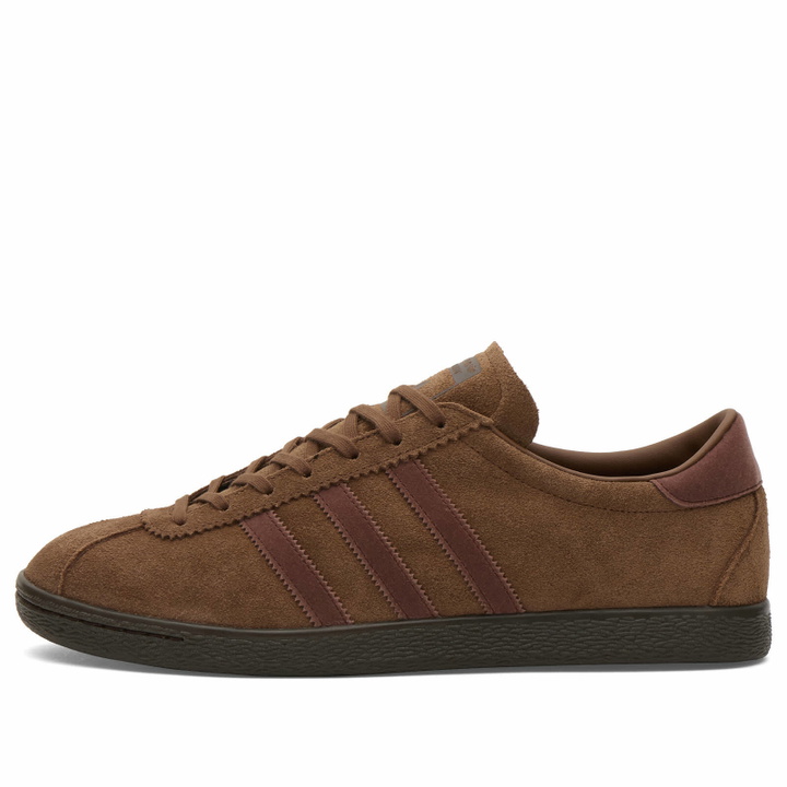 Photo: Adidas Men's Tobacco Sneaker in Preloved Brown/Fox Brown/Dark Brown