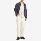 Maison Kitsuné Men's Fox Head Zipped Jacket in Fig