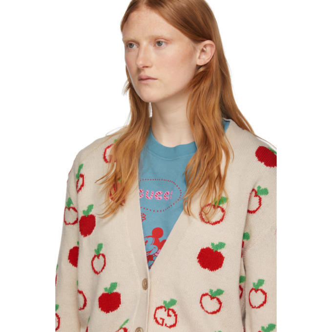 Gucci 2025 cherry cardigan