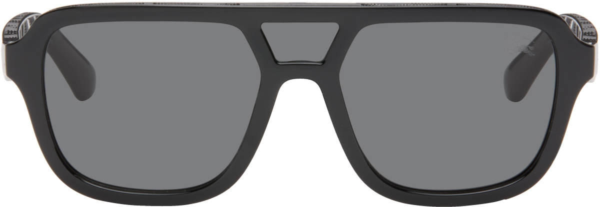 Burberry Black Aviator Sunglasses
