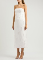 Odd Muse The Ultimate Muse Embellished Midi Dress White