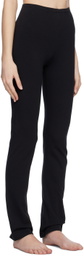 SKIMS Black Outdoor Basics Split Hem Leggings