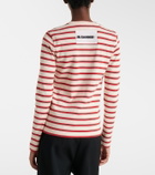 Jil Sander Striped cotton T-shirt