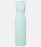 Safiyaa Jodi crêpe midi dress