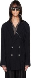 Acne Studios SSENSE Exclusive Black Blazer