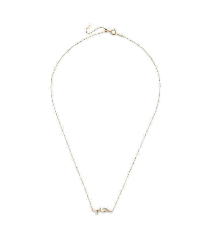 Photo: Persée 18kt gold necklace with diamonds