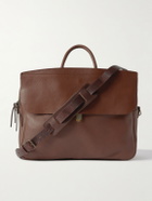 Bleu de Chauffe - Zeppo Duo Full-Grain Leather Briefcase - Brown