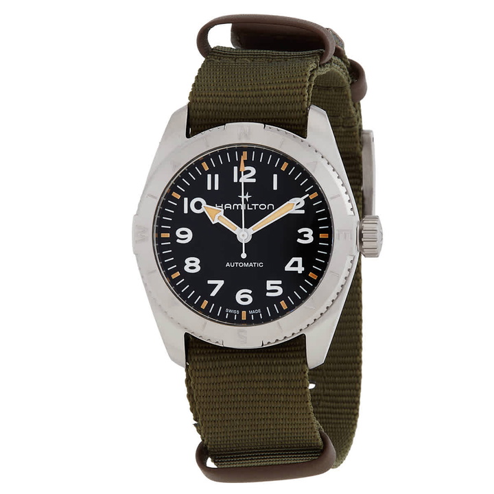 Photo: Hamilton Khaki Field Expedition Auto Black Dial Watch H70225931