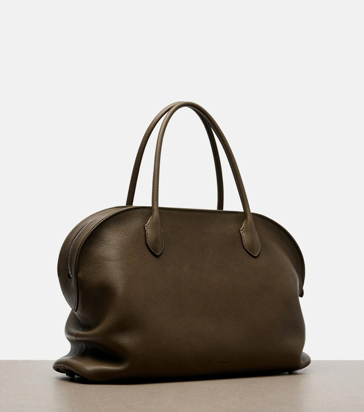 The Row Agnes 15 leather tote bag