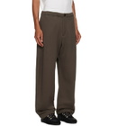 sacai Khaki Cotton Jersey Sweatpants