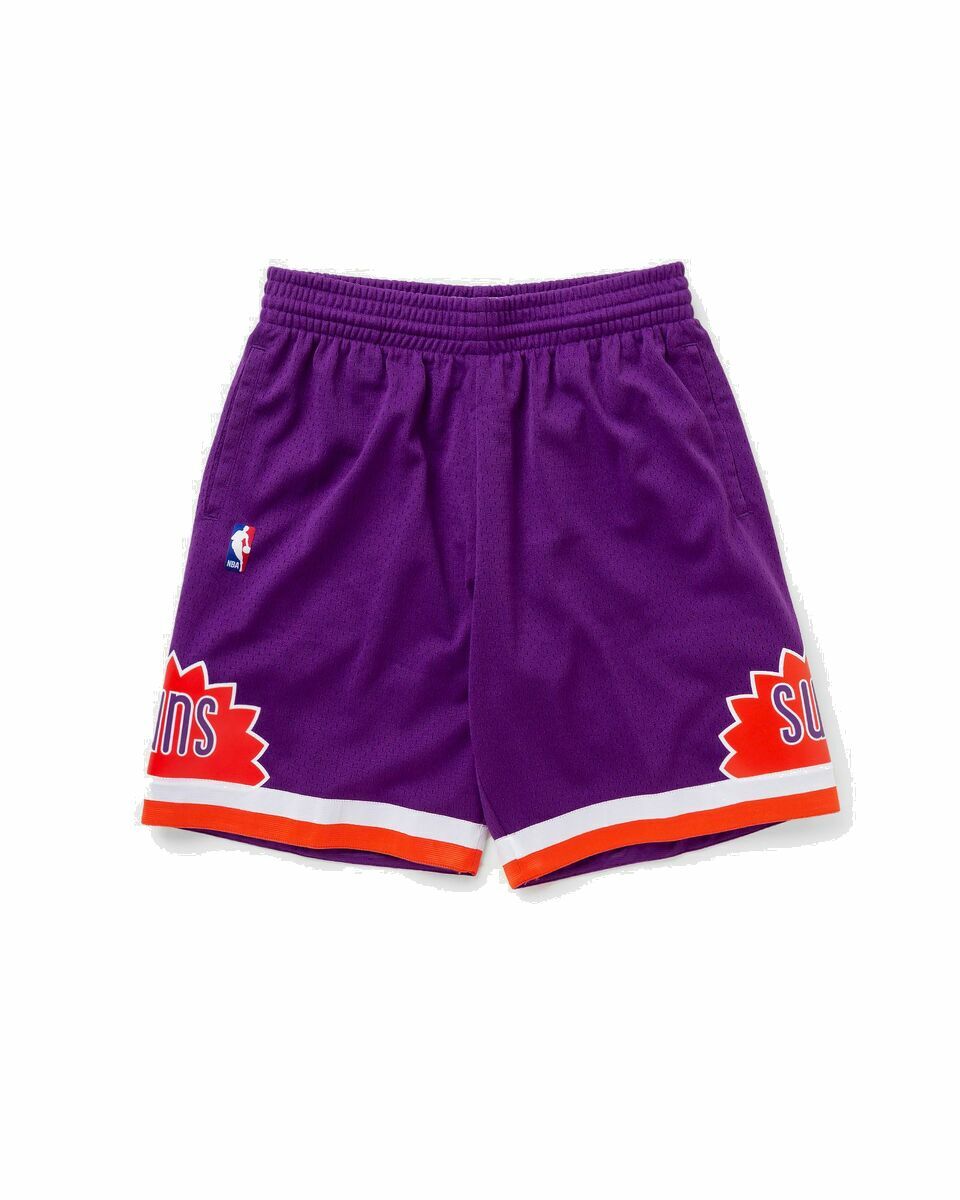 Photo: Mitchell & Ness Nba Swingman Shorts Phoenix Suns 1991 92 Purple - Mens - Sport & Team Shorts