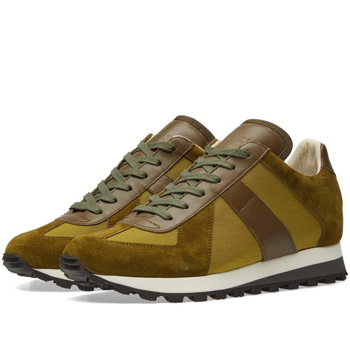 Photo: Maison Margiela 22 Retro Runner Sneaker Green