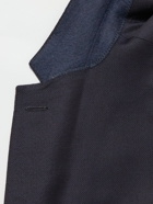 HUGO BOSS - Novan6/ Ben2 Slim-Fit Virgin Wool Suit - Blue