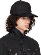 Dsquared2 Black Be Icon Baseball Cap