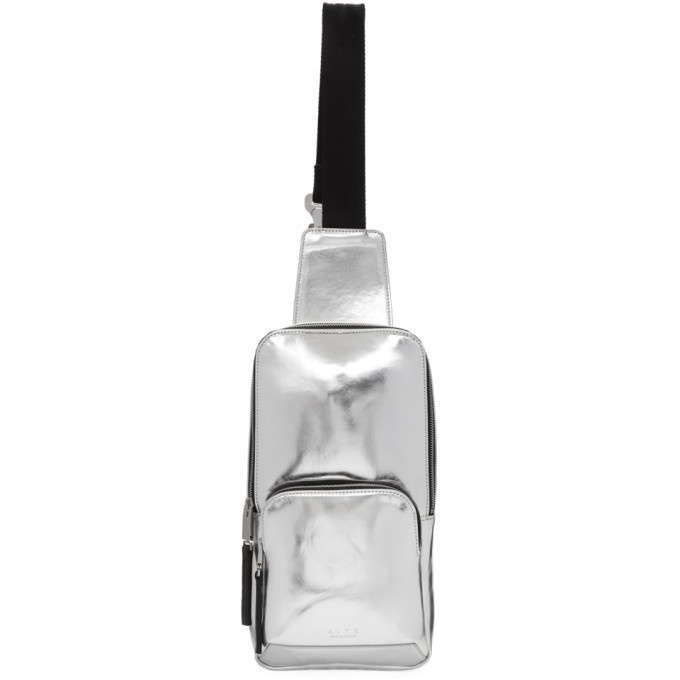 Photo: 1017 Alyx 9SM Silver Small Metallic Backpack