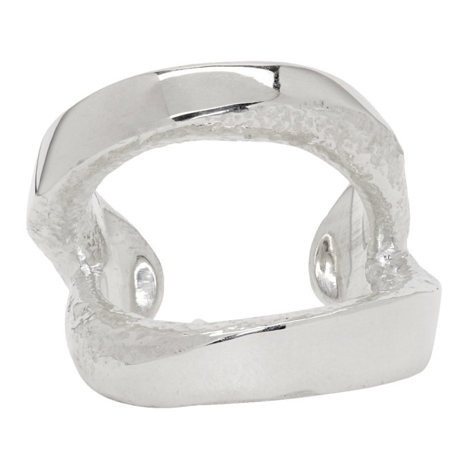 Photo: Pearls Before Swine Silver Cuff Ring