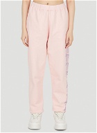 Column Track Pants in Pink