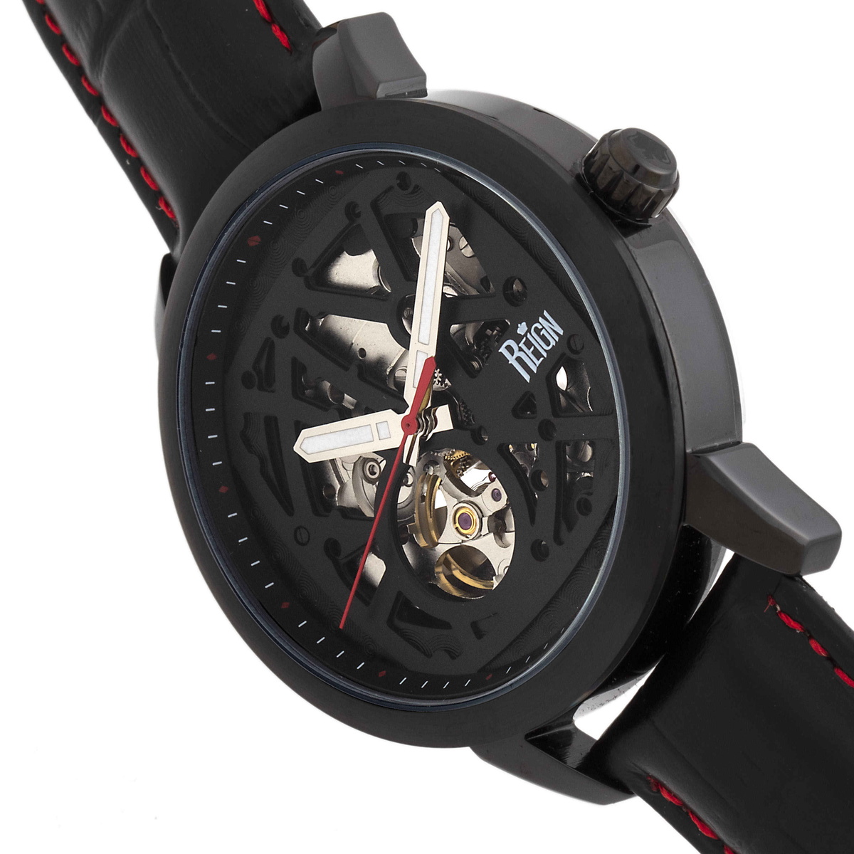 Reign Rudolf Automatic Black Dial Mens Watch REIRN5904