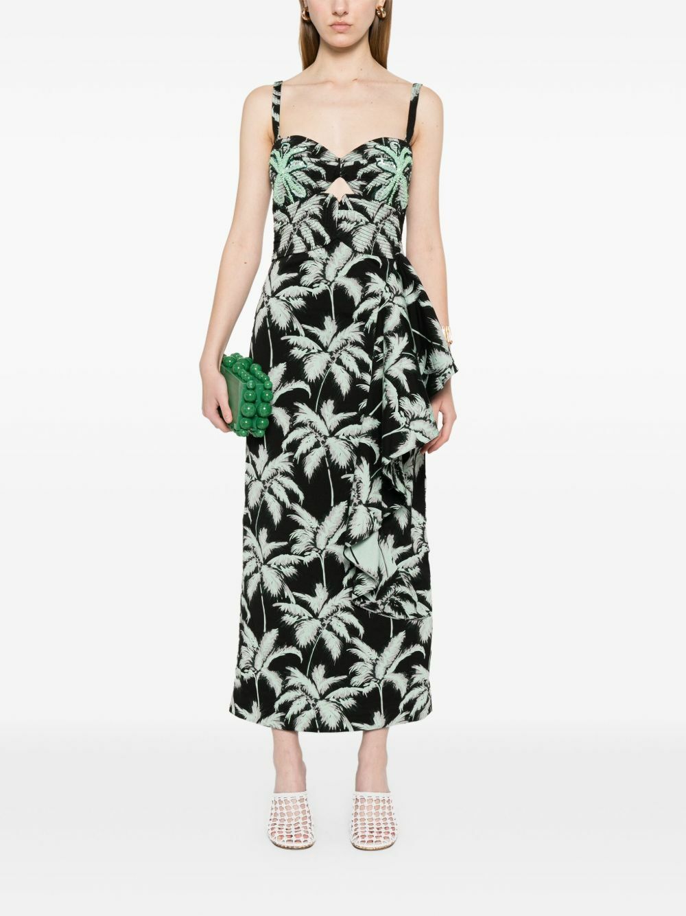 Johanna Ortiz Threaded Palms Midi Dress Johanna Ortiz Johanna Ortiz Threaded Palms Midi Dress Johanna Ortiz