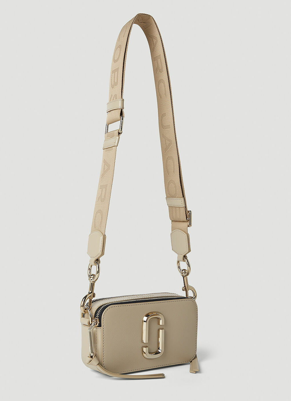 Marc Jacobs - Snapshot Shoulder Bag in Beige Marc Jacobs