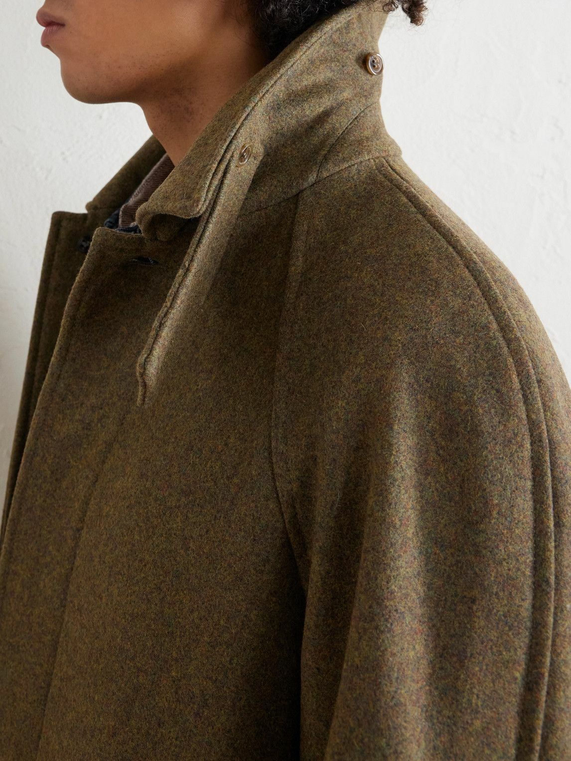 A.P.C. - Wool Coat - Green A.P.C.