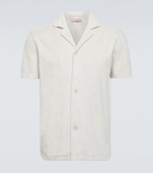 Orlebar Brown Howell terry cotton shirt