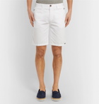 Altea - Embroidered Cotton Shorts - Men - White