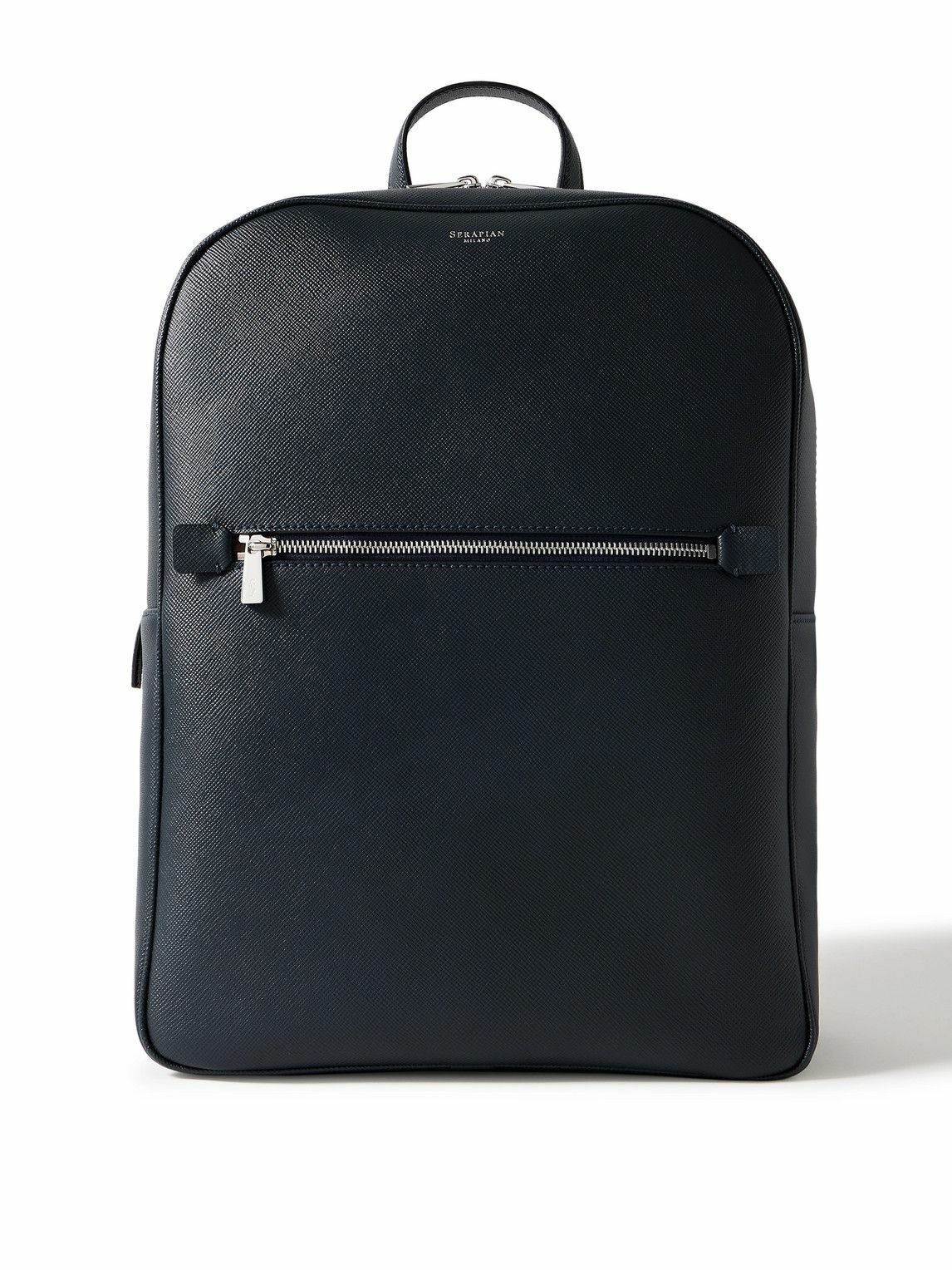 Serapian - Evoluzione Cross-Grain Leather Backpack