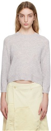 360Cashmere Gray Eda Sweater