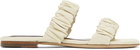 Staud Off-White Maya Sandals