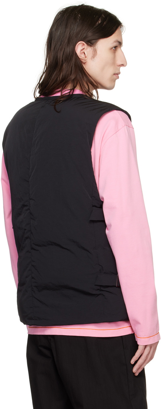 JACQUEMUS LE GILET CAROZZU ダウン ベスト ジャケット Black 'Le Gilet Carozzu' Vest by JACQUEMUS on Sale