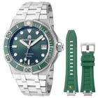 Maurice Lacroix Aikon Automatic Green Dial Mens Watch AI6057-SSL5F-630-D
