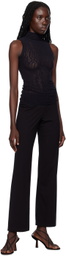 Wolford Black Snake Tank Top