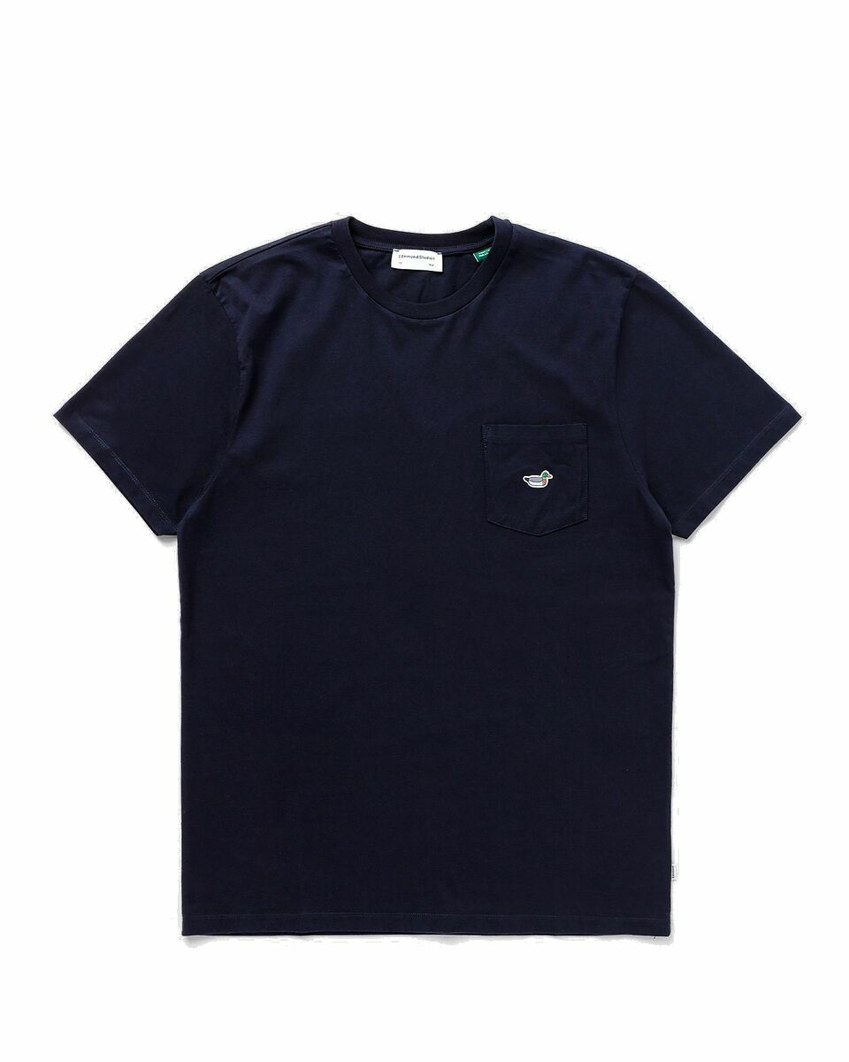 Photo: Edmmond Studios Duck Patch Tee Ns Blue - Mens - Shortsleeves